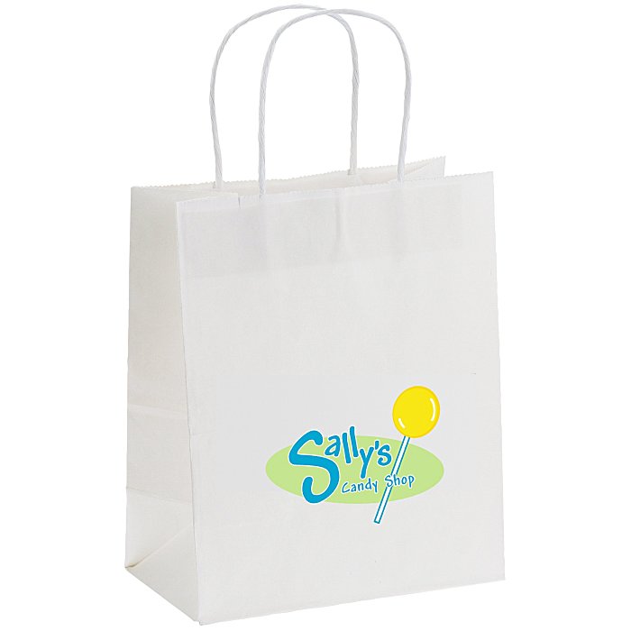 Custom Matte Shopping Bag - 10-3/4