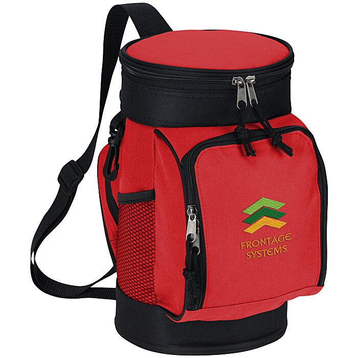 Custom Six-Can Golf Bag Cooler - Embroidered