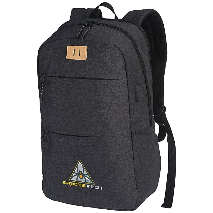 Custom Edison 15-inch Laptop Backpack - Embroidered