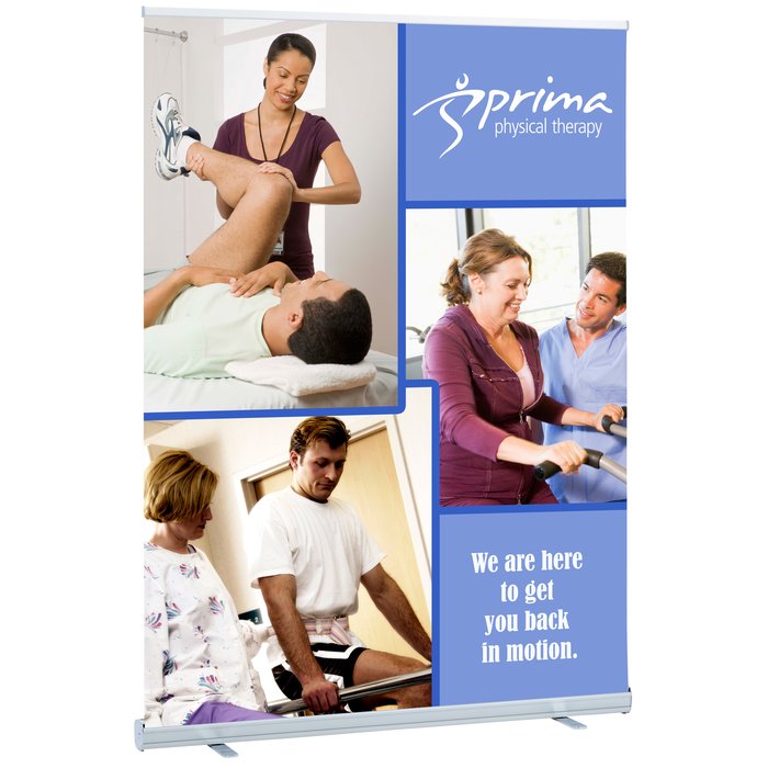 Custom Economy Retractable Banner Display - 59 3/4 inches
