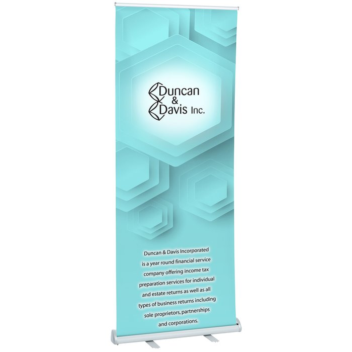 Custom Value Retractable Banner Display - 31 1/2 inches