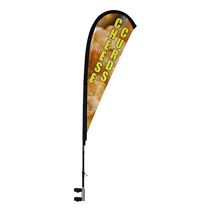 Custom Deluxe 10' Event Tent - Sail Sign Banner - One Sided