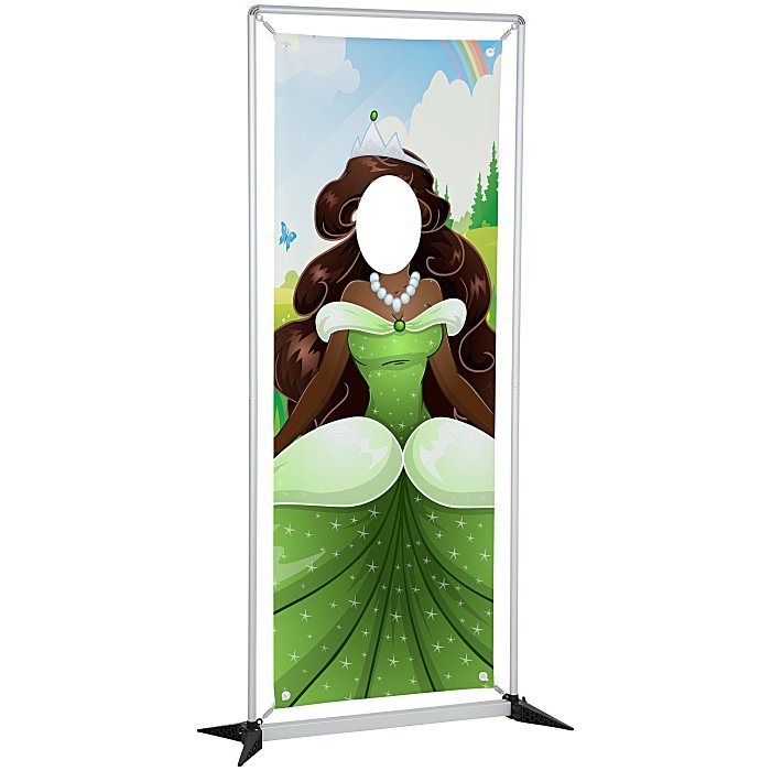 Custom FrameWorx Banner Stand - Single Face Cut Out