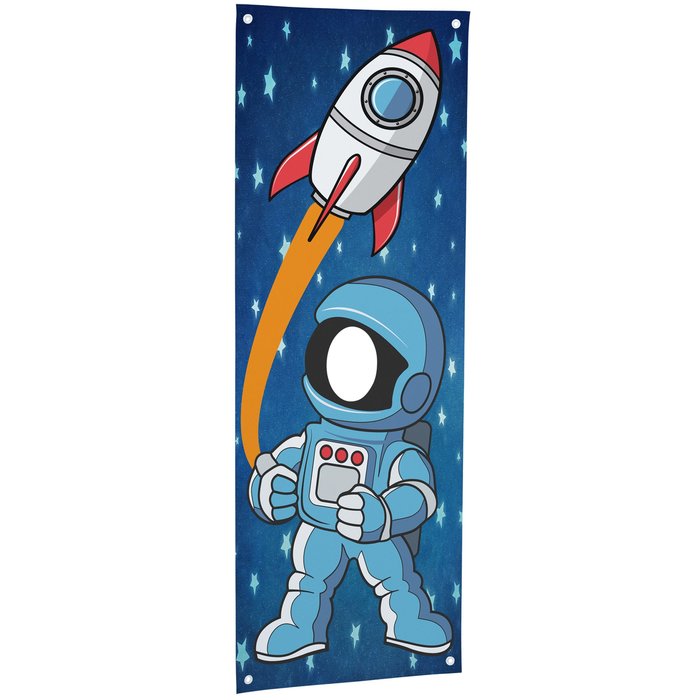 Custom FrameWorx Banner Stand - Single Face Cut Out - Lower - Replacement Graphic