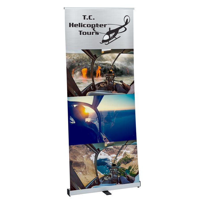 Custom Ideal Retractable Banner Display - 33 1/2 inches
