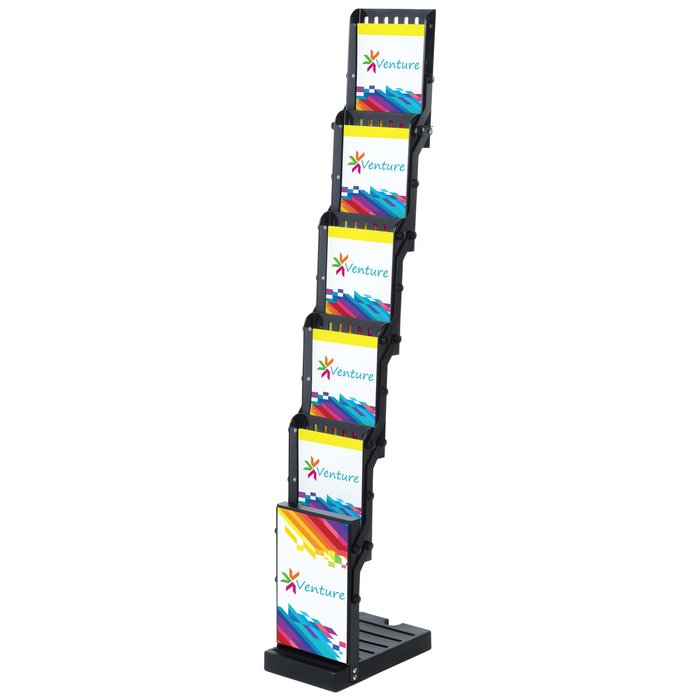 Custom Easy View Literature Display with Graphic