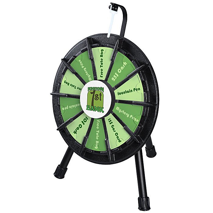 Custom Micro Tabletop Prize Wheel
