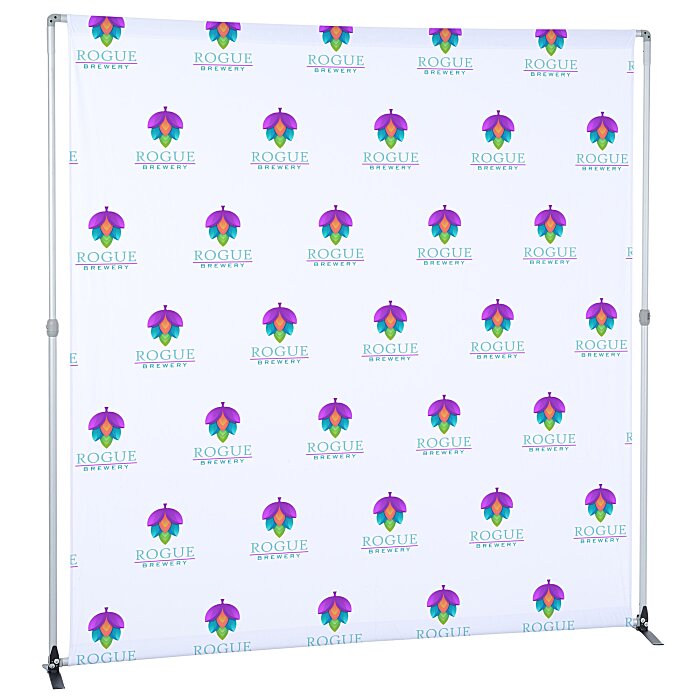 Custom Bravo Expanding Floor Display - 8 feet - One Sided