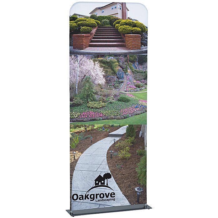 Custom EuroFit Banner Stand - 7 1/2 feet x 3 feet