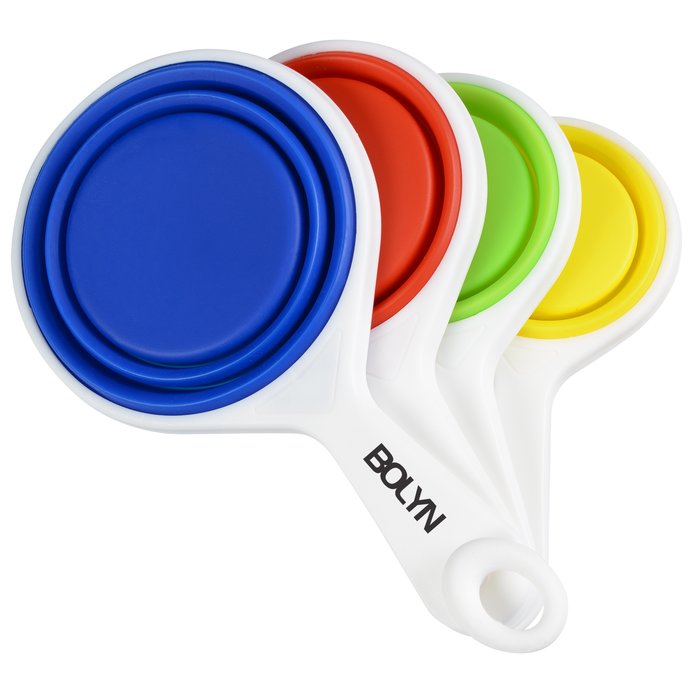 Custom Pop Out Silicone Measuring Cups