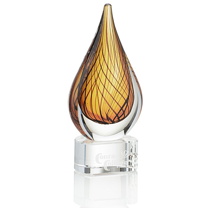 Custom Barcelo Art Glass Award