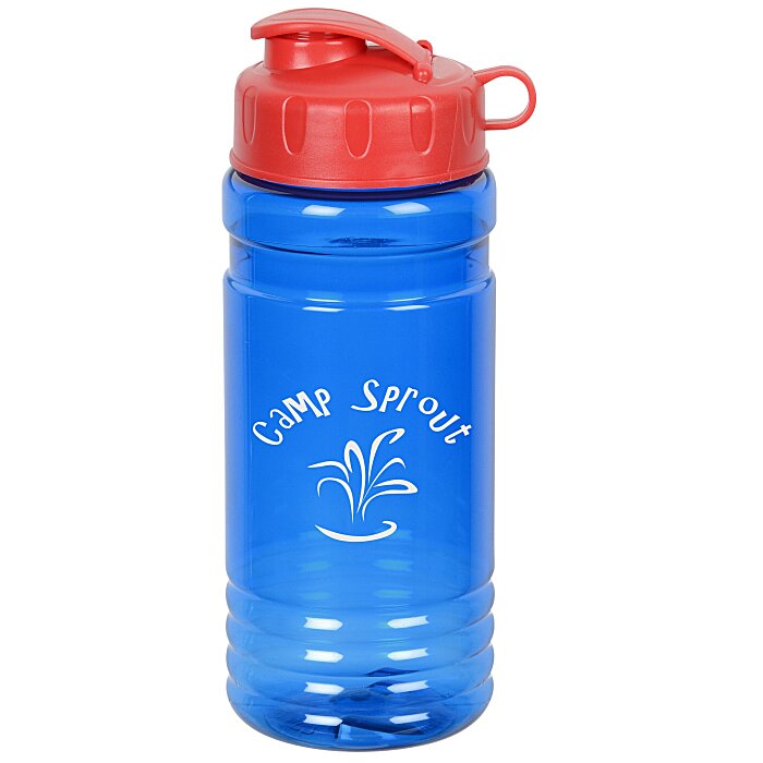 Custom Big Grip Bottle with Flip Lid - 20 oz