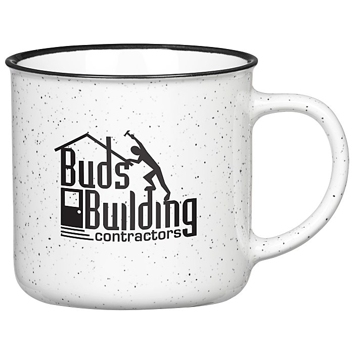 Custom Speckled Ceramic Mug - 11 oz. - 24 hr