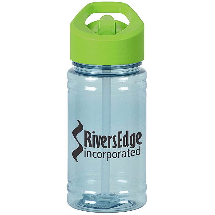 Custom Breaker Bottle with Flip Straw Lid - 16 oz