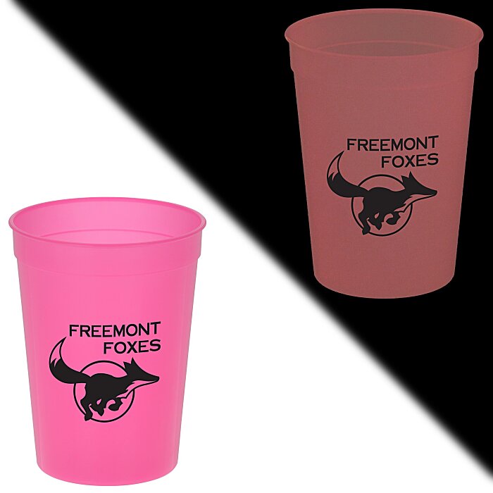 Custom Nite Glow Stadium Cup - 11 oz.