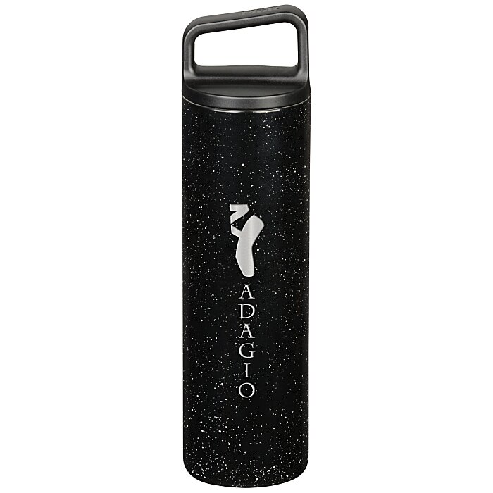 Custom MiiR Wide Mouth Vacuum Bottle - 20 oz - Speckled - Laser Engraved