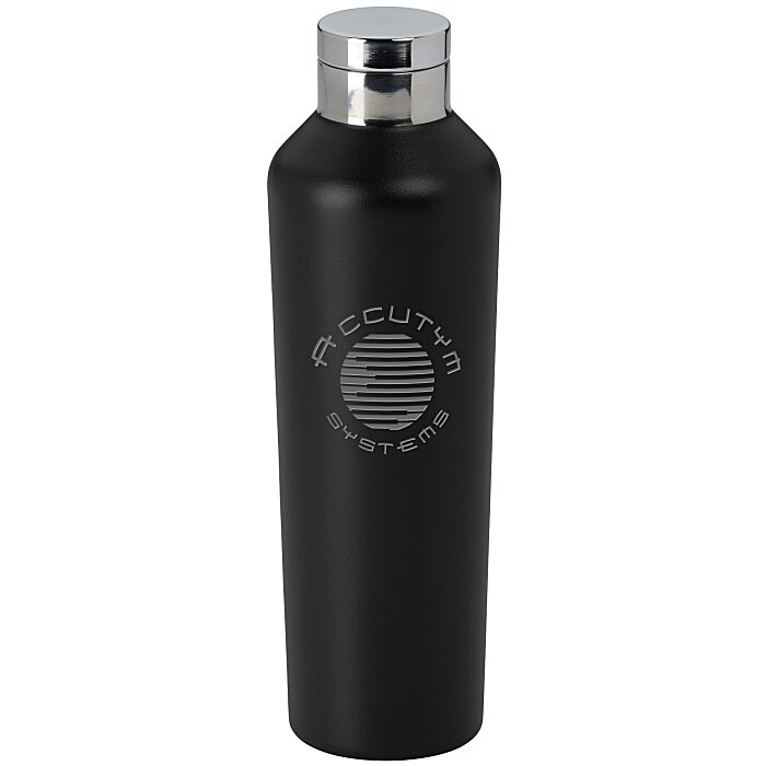Custom h2go Manhattan Vacuum Bottle - 21 oz - Laser Engraved