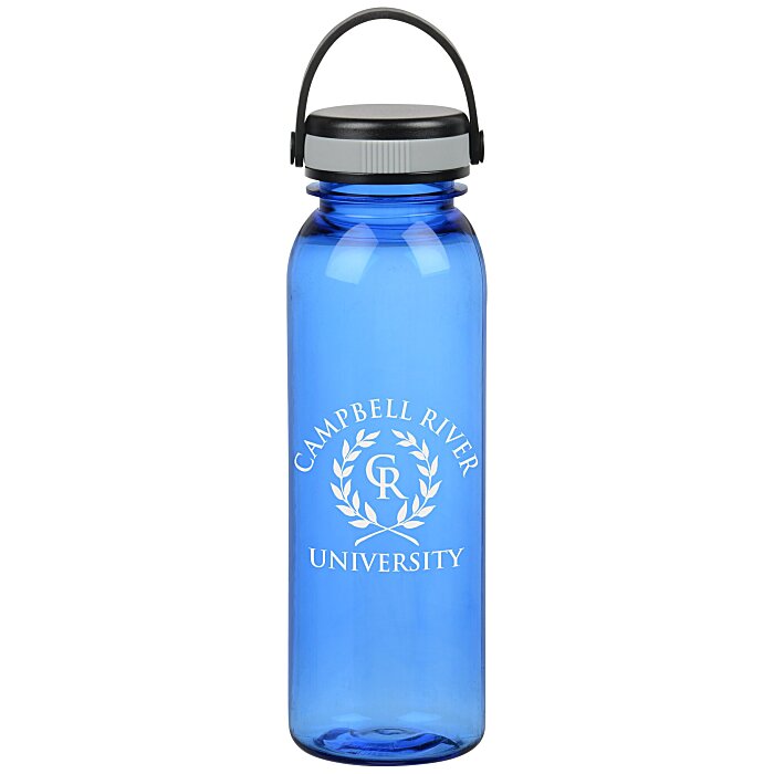 Custom Outdoor Bottle with Loop Carry Lid - 24 oz.