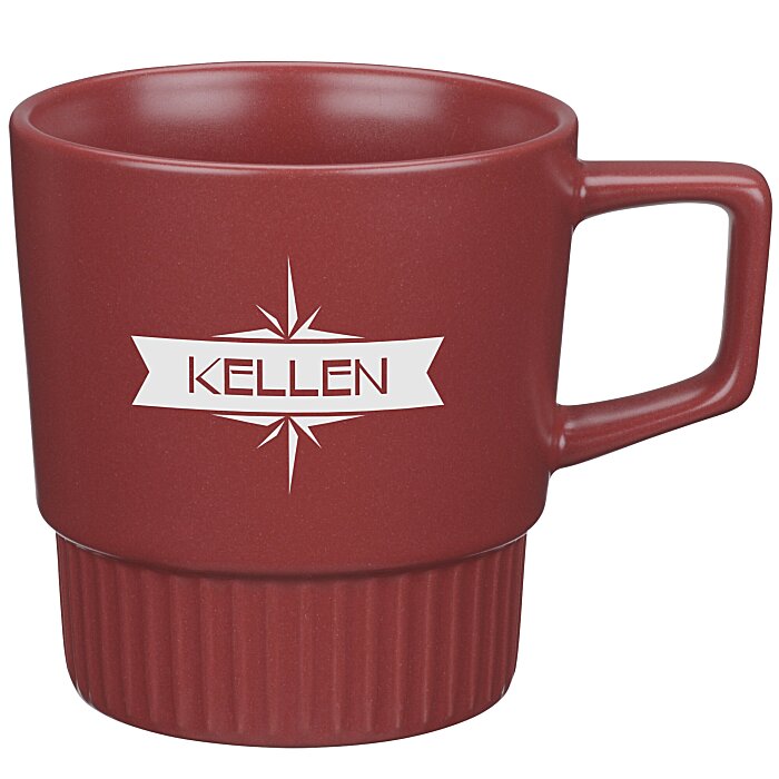 Custom Lines Coffee Mug - 12 oz