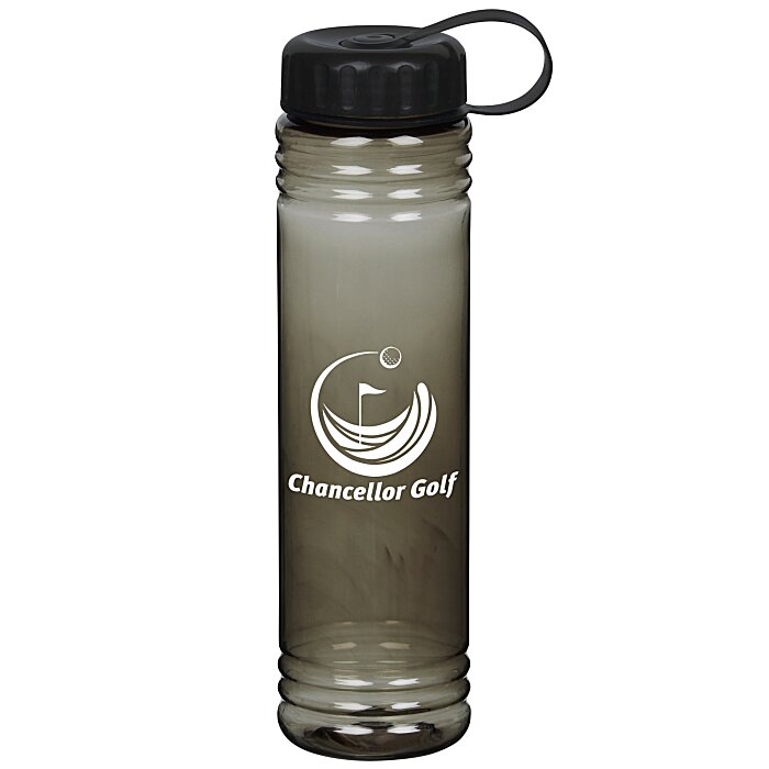 Custom Adventure Bottle with Tethered Lid - 32 oz.