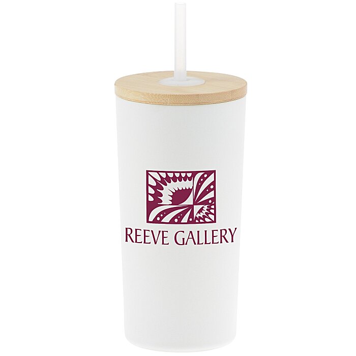 Custom Wren Vacuum Tumbler with Straw - 17 oz