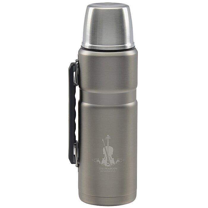 Custom Thermos King Beverage Bottle - 40 oz - Laser Engraved