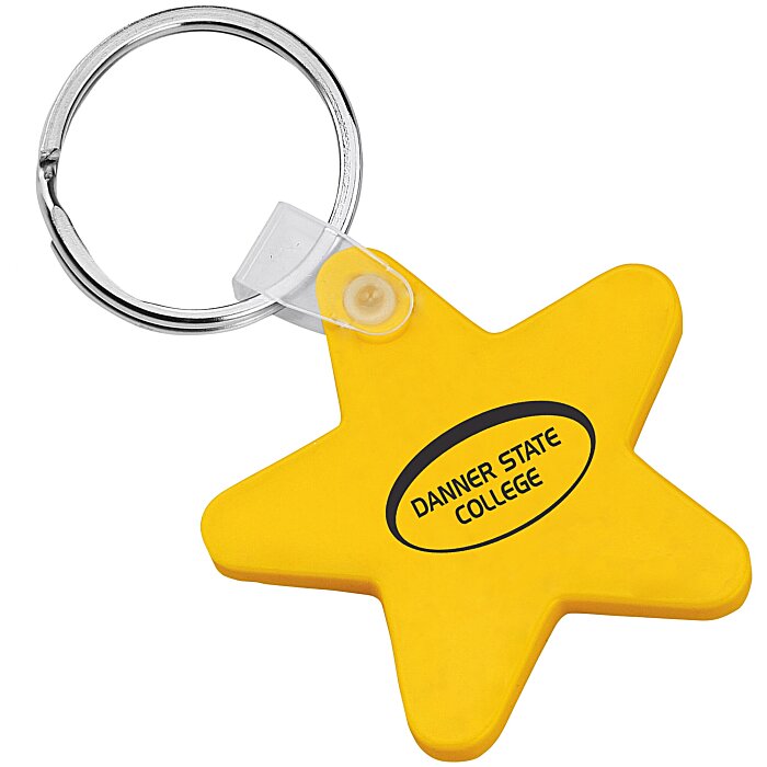 Custom Star Soft Keychain - Opaque