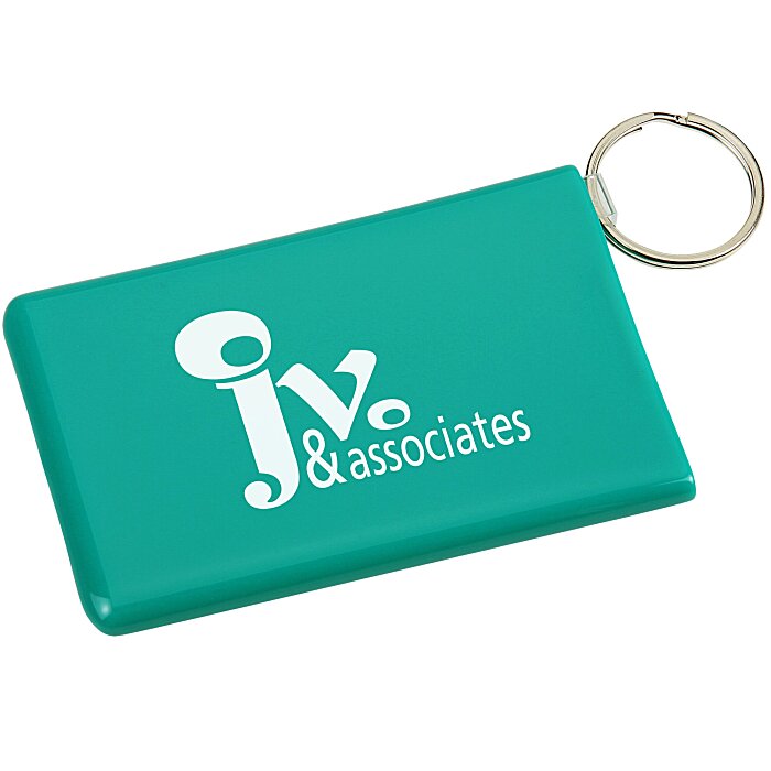 Custom Card Keeper with Keychain - Opaque