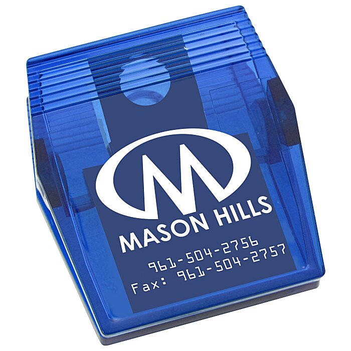 Custom Magnet Memo Clip - Translucent