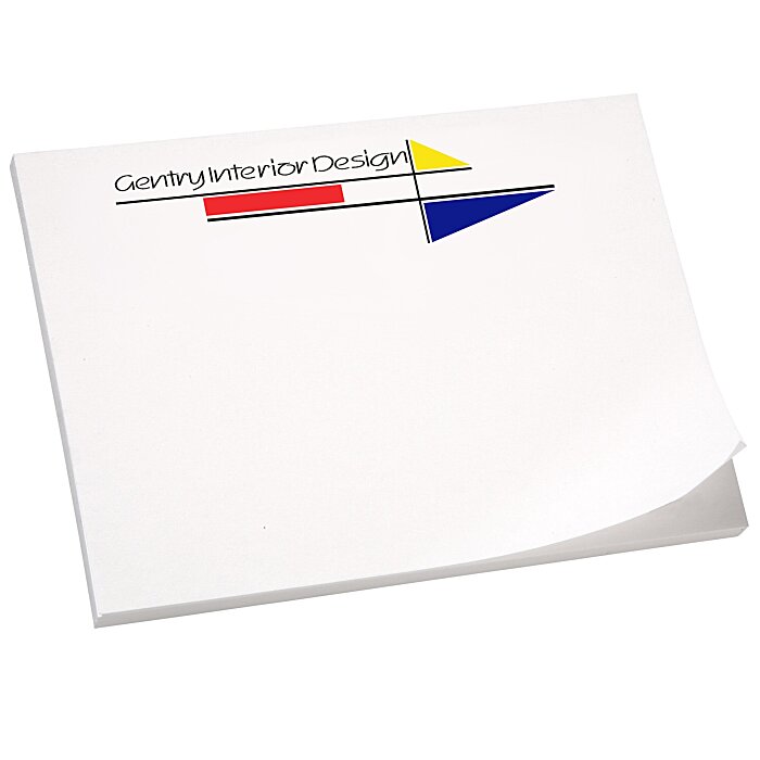 Custom Post-it® Notes - 3 inches x 4 inches - 25 Sheet - Recycled - Full Colour
