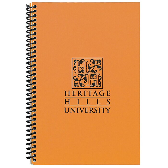 Custom Colourplay Spiral Bound Notebook - 24 hr