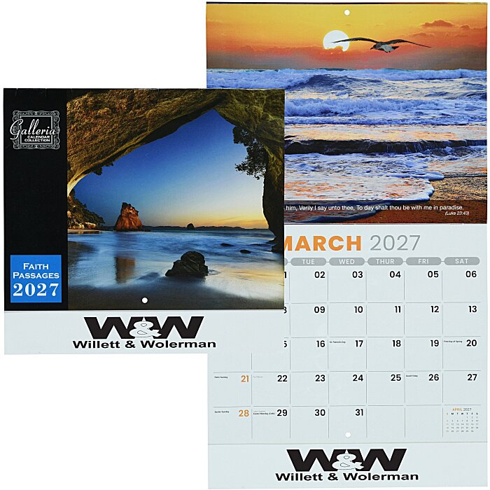 Custom Faith Passages Appointment Calendar
