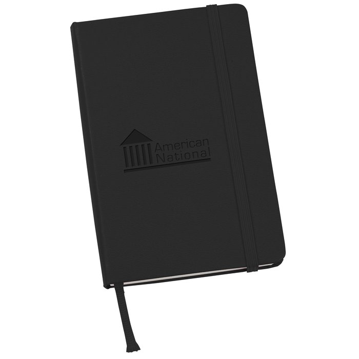 Custom Moleskine Hard Cover Notebook - 5 1/2 inches x 3 1/2 inches - Ruled Lines
