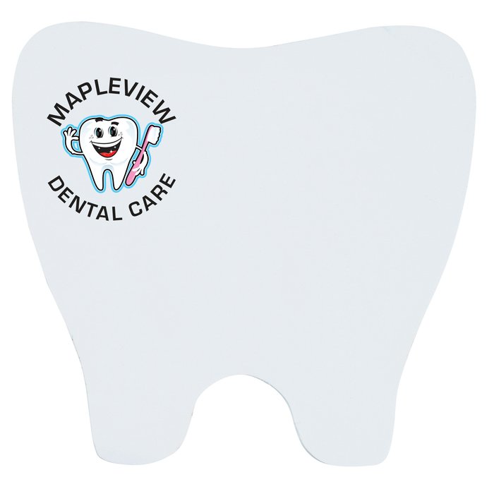 Custom Souvenir Sticky Note - Tooth - 25 Sheet