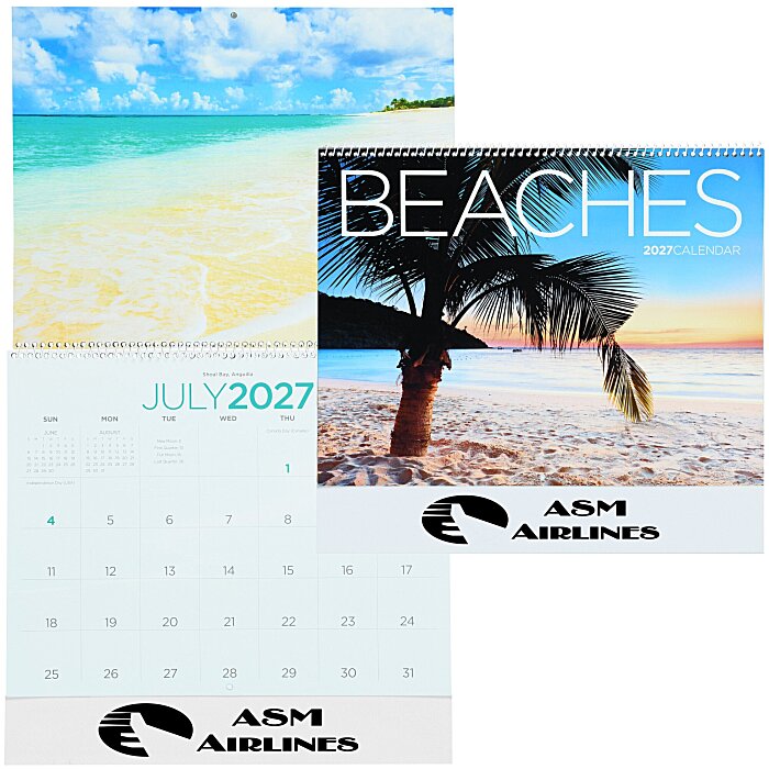 Custom Beaches Appointment Calendar