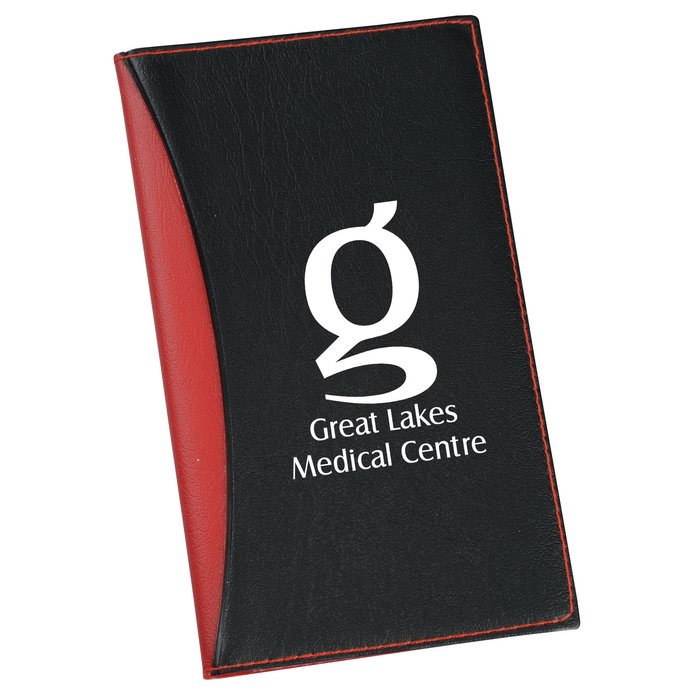 Custom Geneva Two Tone Memo Book