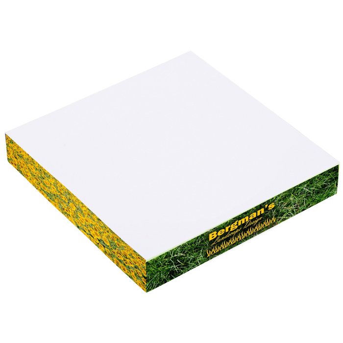 Custom Post-it® Notes Thin Cubes - 3-3/8