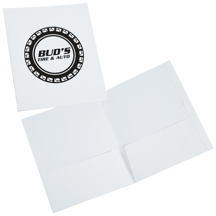 Custom Large Capacity Presentation Folder - 1/4 inch