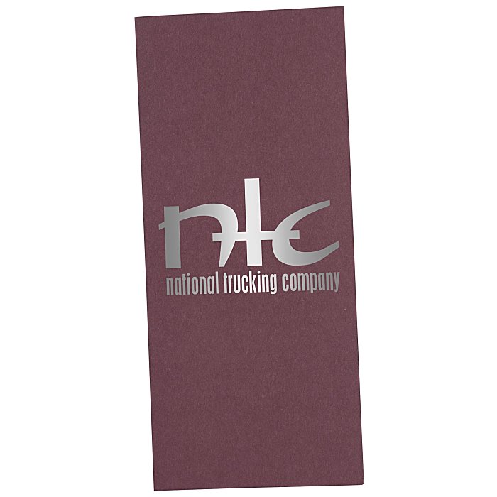 Custom Paper Two-Pocket Mini Folder - 9