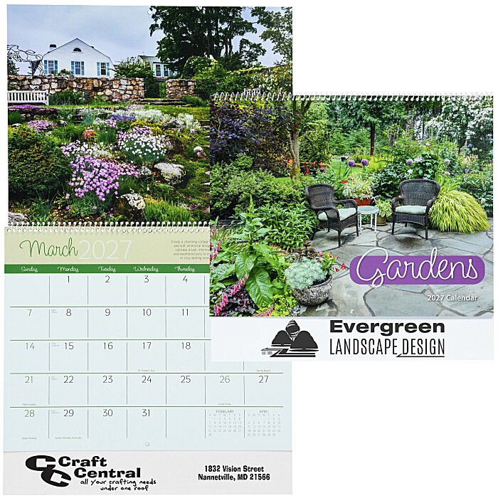 Custom Gardens Calendar