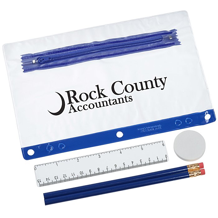 Custom Zip Binder School Kit