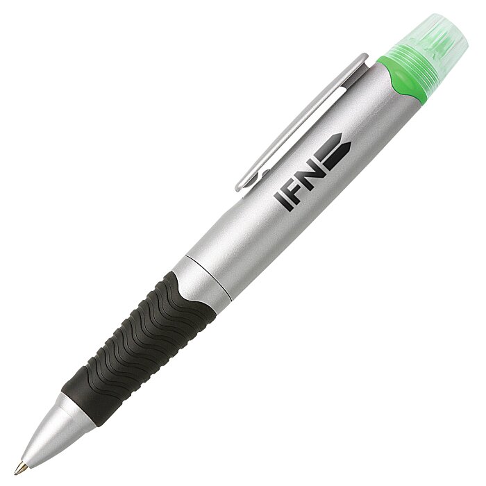 Custom Madison Pen/Highlighter - Silver