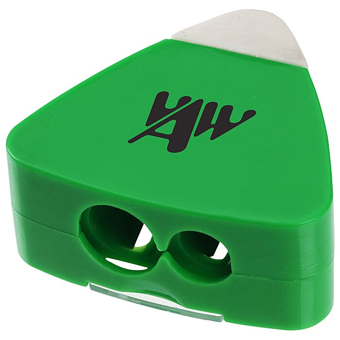 Custom Triad Eraser & Pencil Sharpener