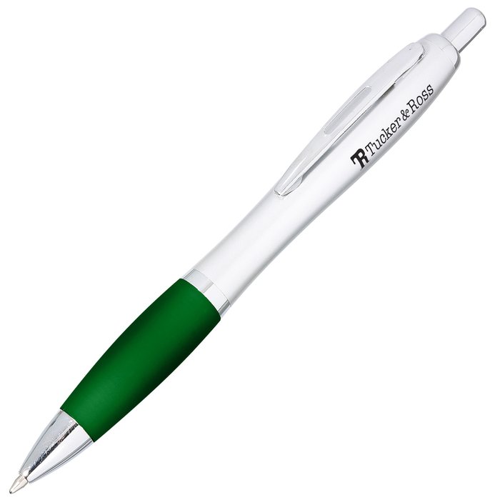 Custom Curvy Pen - Silver Brights - Gel