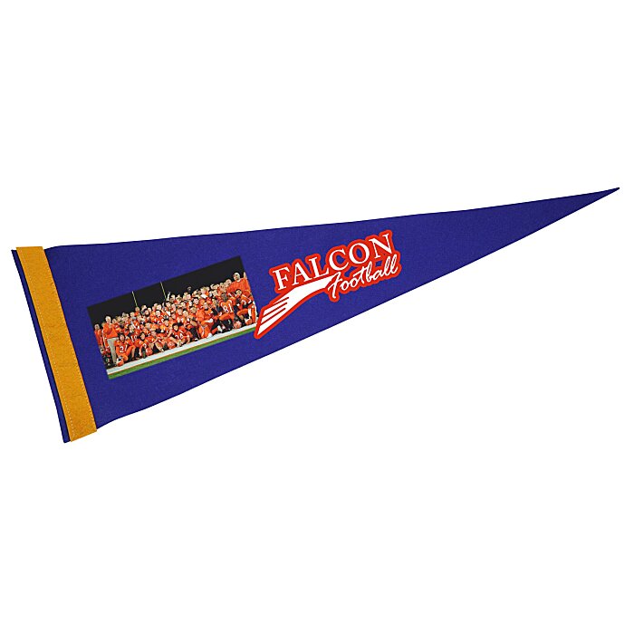 Custom Premium Pennant - 9 inches x 24 inches