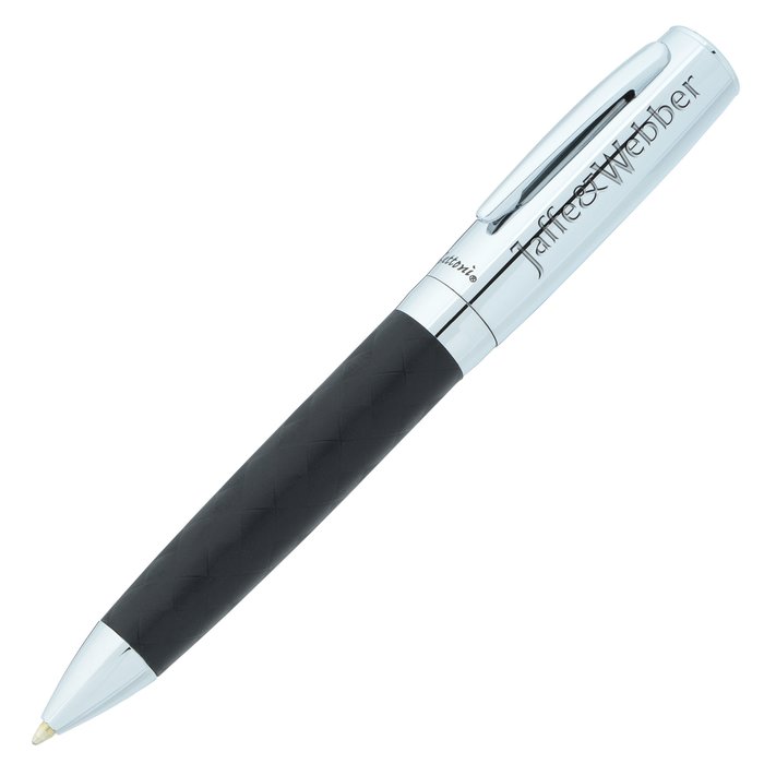 Custom Bettoni Woven Texture Twist Metal Pen