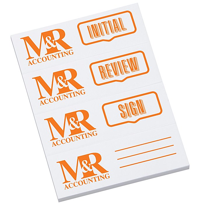 Custom Post-it® Custom Page Markers - Document