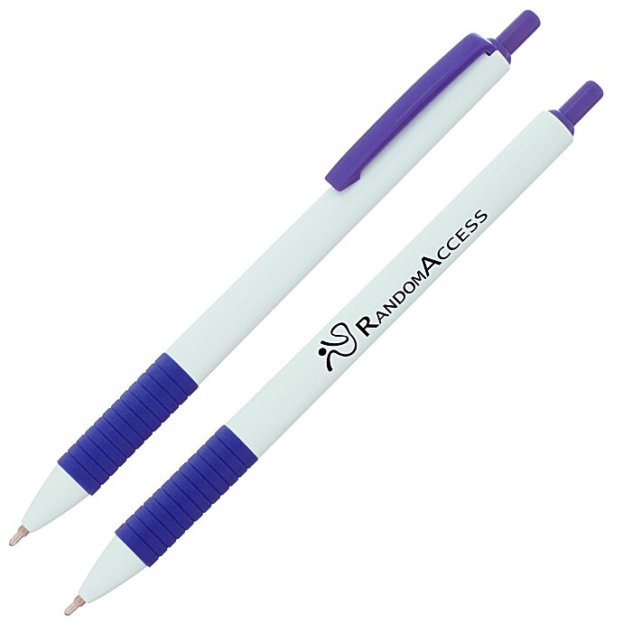 Custom Challenger Pen - White