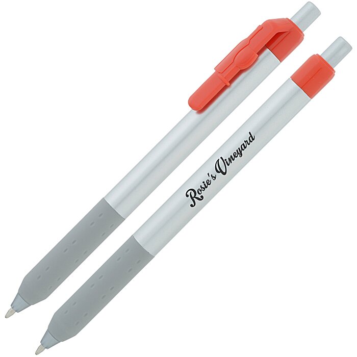 Custom Alamo Pen - Silver - Wine