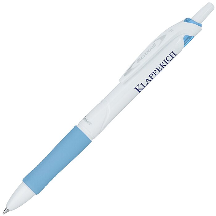 Custom Pilot Acroball Pen - White